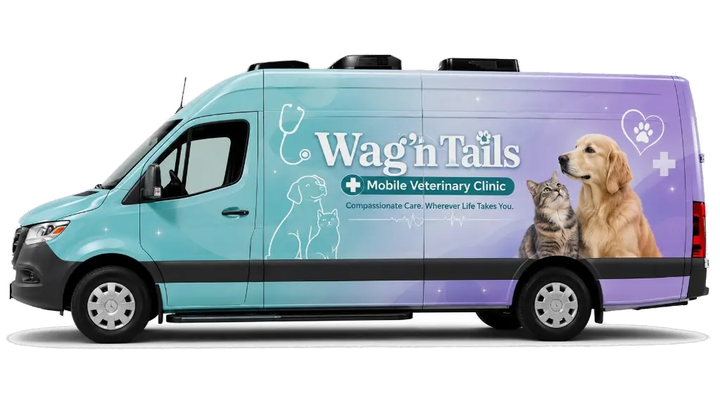 Illustrated Supreme Vet Sprinter clinic van