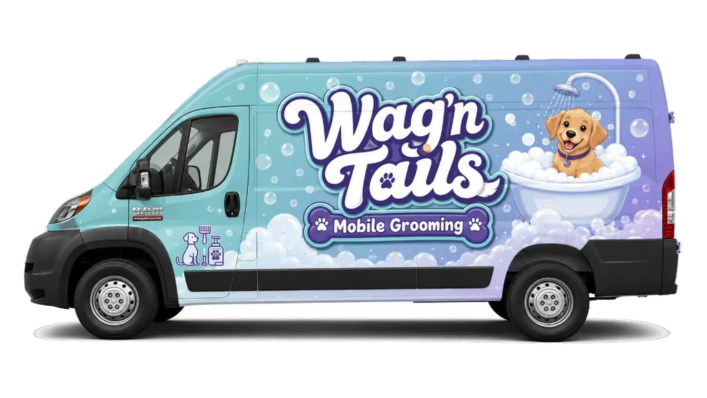 Illustrated Ultra Groom ProMaster van