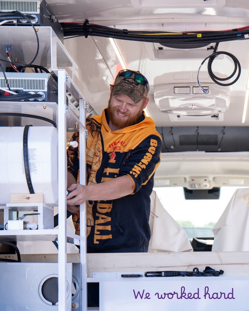 Life at Wag'n Tails: Builder At Work