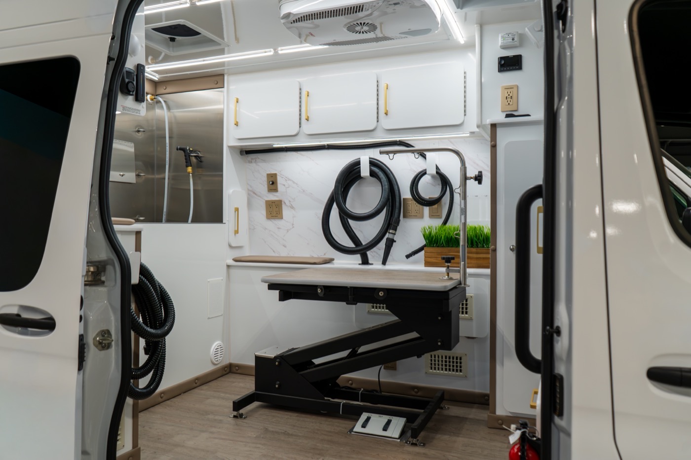 Bright Quantum Luxe salon interior